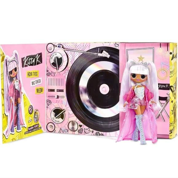 LOL Surprise! OMG Remix Kitty K Fashion Doll & Accessories 25 Surprises New Toy - Picture 2 of 2